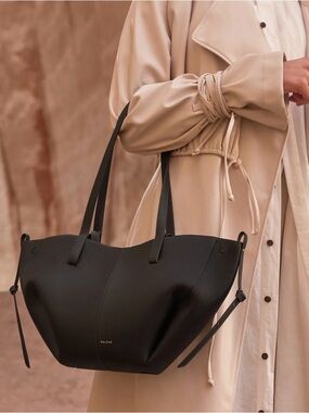 BNWT Black Polene Mini Cyme Tote Bag